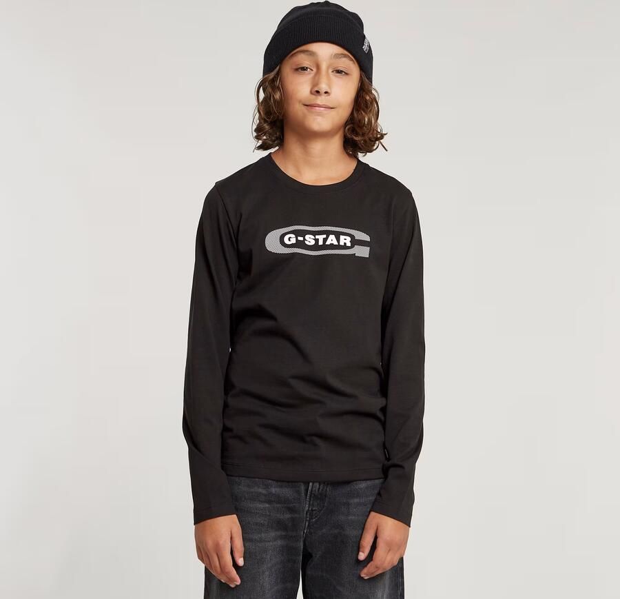 G-Star RAW Jongens T-Shirt Regular Zwart jongens - Foto 7