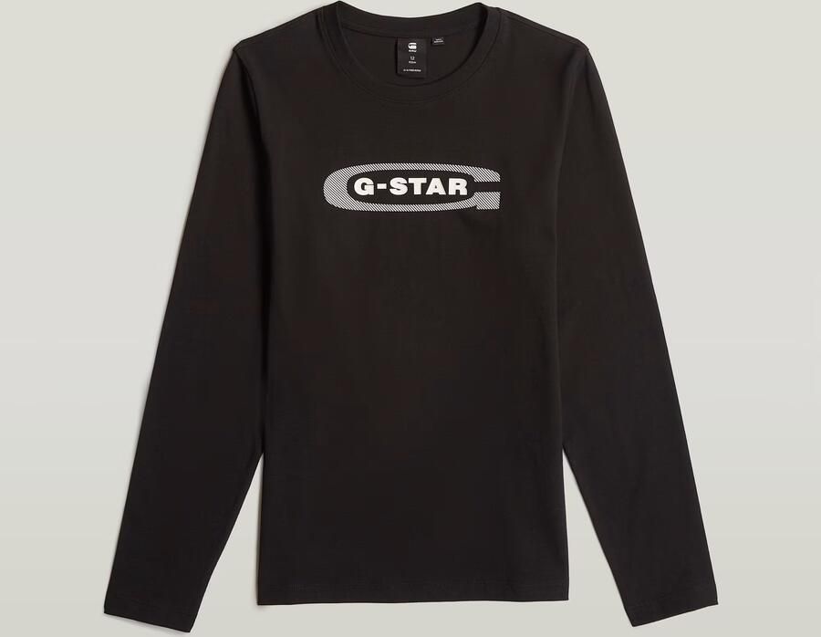 G-Star RAW Jongens T-Shirt Regular Zwart jongens - Foto 6