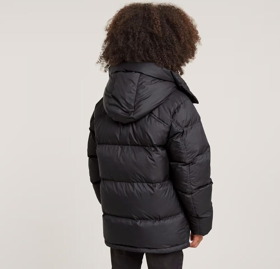 G-Star Raw gewatteerde winterjas Whistler pdd hdd jkt zwart Jongens Polyester Capuchon 128 - Foto 5