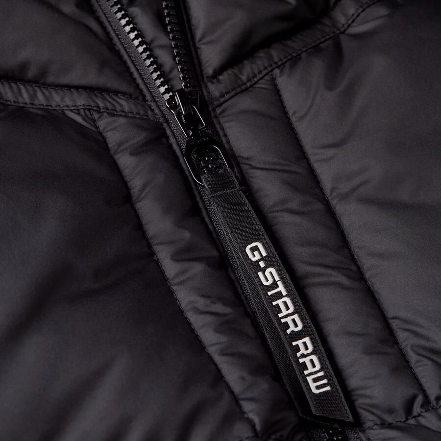 G-Star Raw gewatteerde winterjas Whistler pdd hdd jkt zwart Jongens Polyester Capuchon 128 - Foto 2