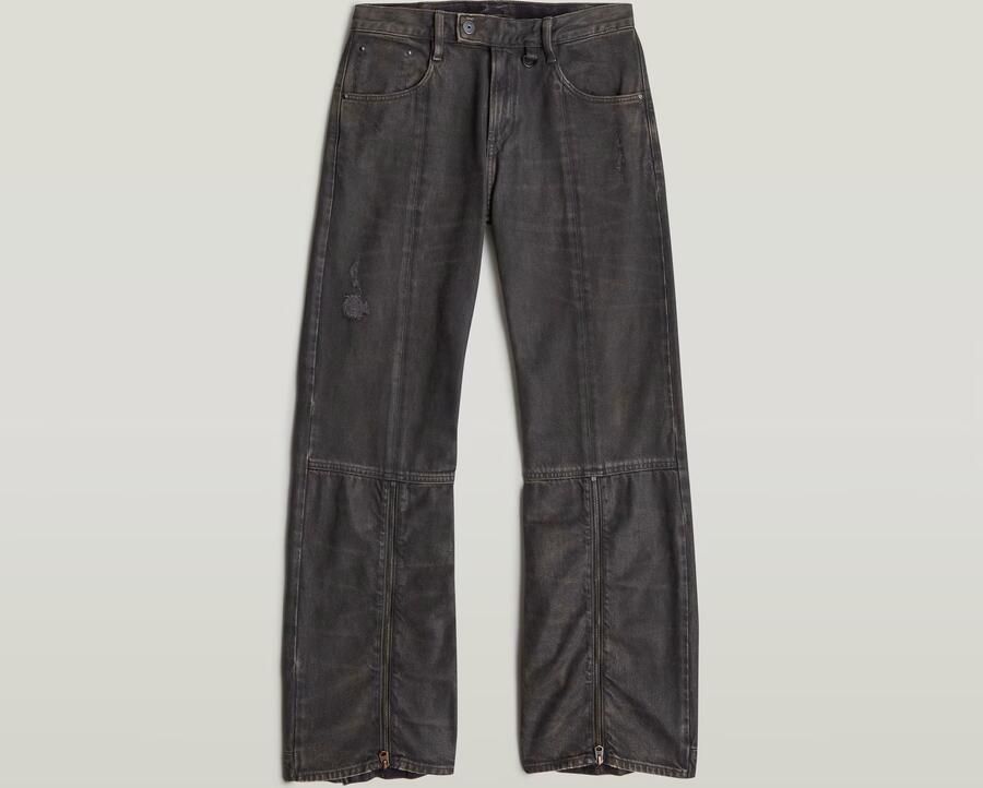 G-Star RAW Judee Biker Low Waist Loose Jeans Bruin Dames - Foto 6