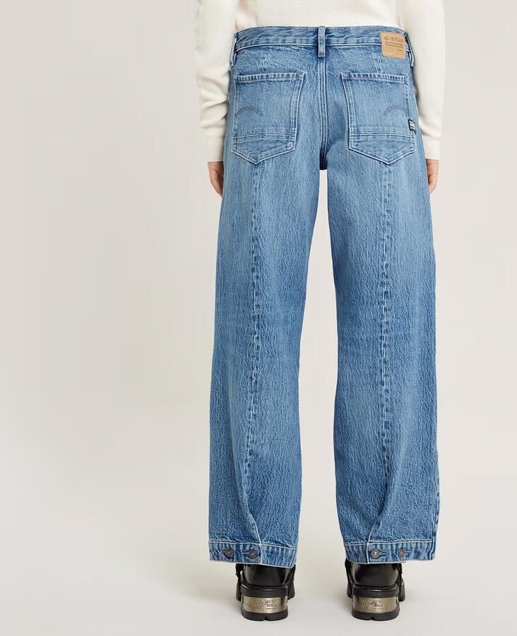 G-Star RAW Judee Biker Low Waist Loose Jeans Lichtblauw Dames - Foto 5