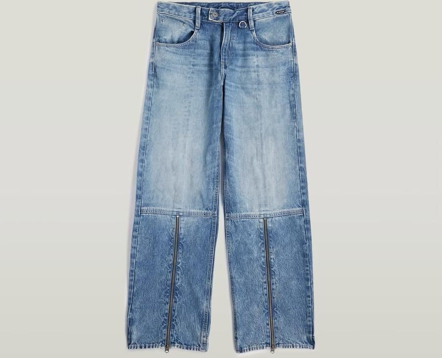 G-Star RAW Judee Biker Low Waist Loose Jeans Lichtblauw Dames - Foto 7