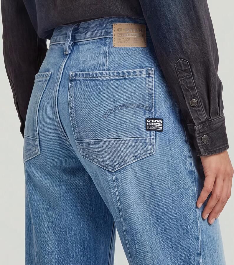 G-Star RAW Judee Biker Low Waist Loose Jeans Lichtblauw Dames - Foto 6