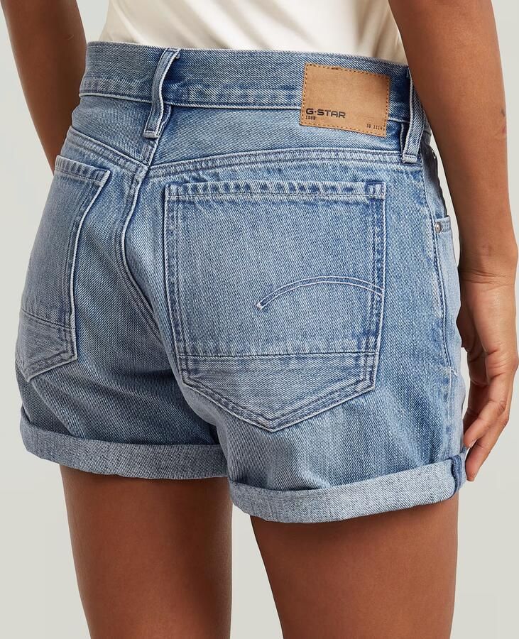 G-Star RAW Judee Boyfriend Short Lichtblauw Dames - Foto 6