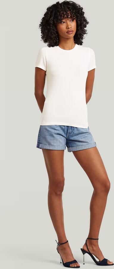 G-Star RAW Judee Boyfriend Short Lichtblauw Dames - Foto 8