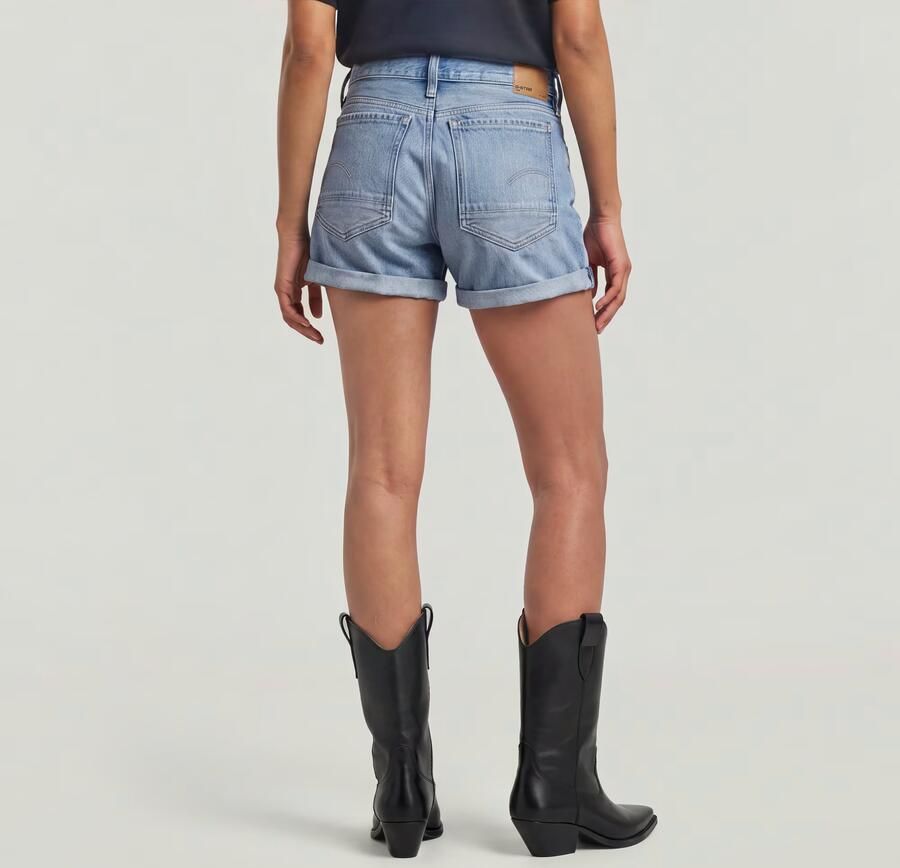 G-Star RAW Judee Boyfriend Short Lichtblauw Dames - Foto 3