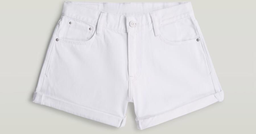 G-Star RAW Judee Boyfriend Short Wit Dames - Foto 3