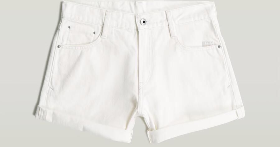 G-Star RAW Judee Boyfriend Short Wit Dames - Foto 4