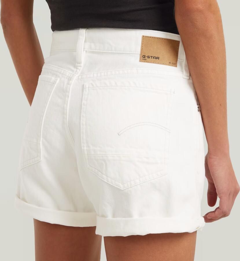 G-Star RAW Judee Boyfriend Short Wit Dames - Foto 3