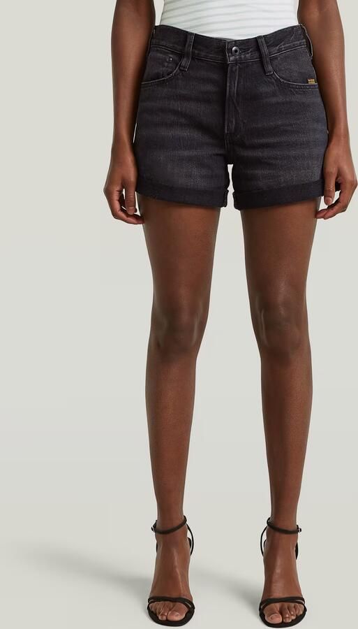 G-Star RAW Judee Boyfriend Short Zwart Dames - Foto 4