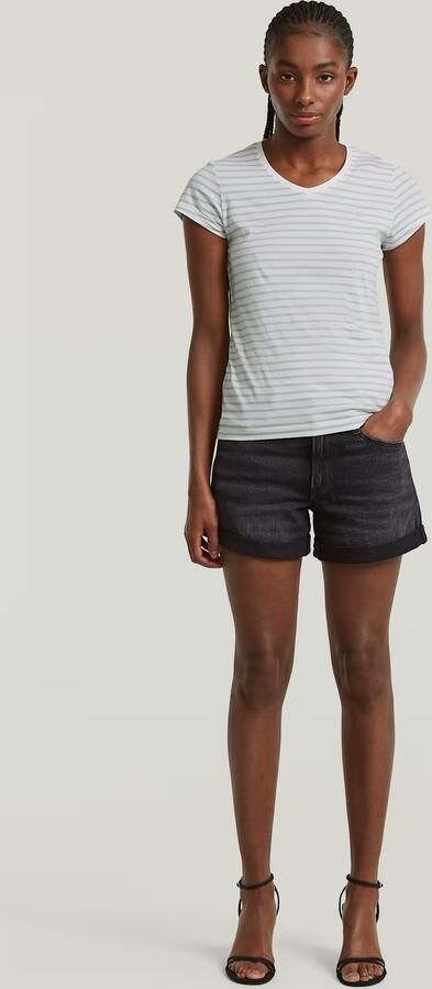 G-Star RAW Judee Boyfriend Short Zwart Dames - Foto 10