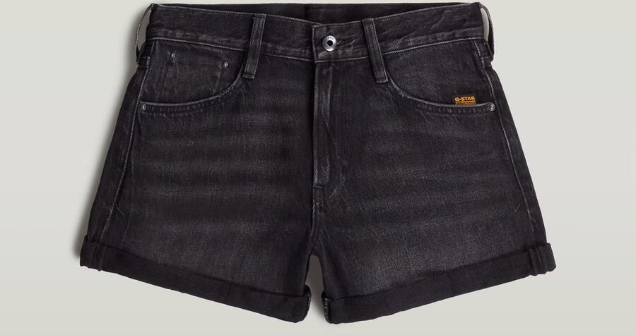 G-Star RAW Judee Boyfriend Short Zwart Dames - Foto 8