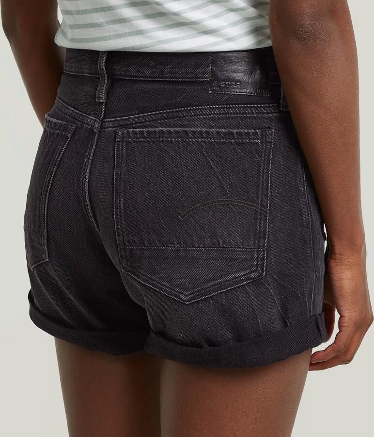 G-Star RAW Judee Boyfriend Short Zwart Dames - Foto 6