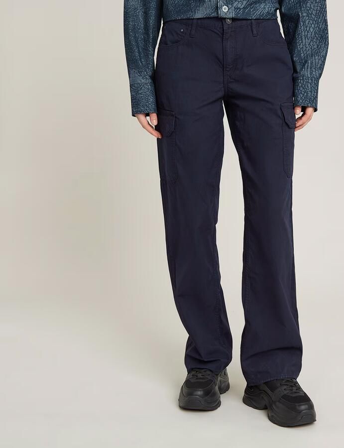 G-Star RAW Judee Cargo Broek Donkerblauw Dames