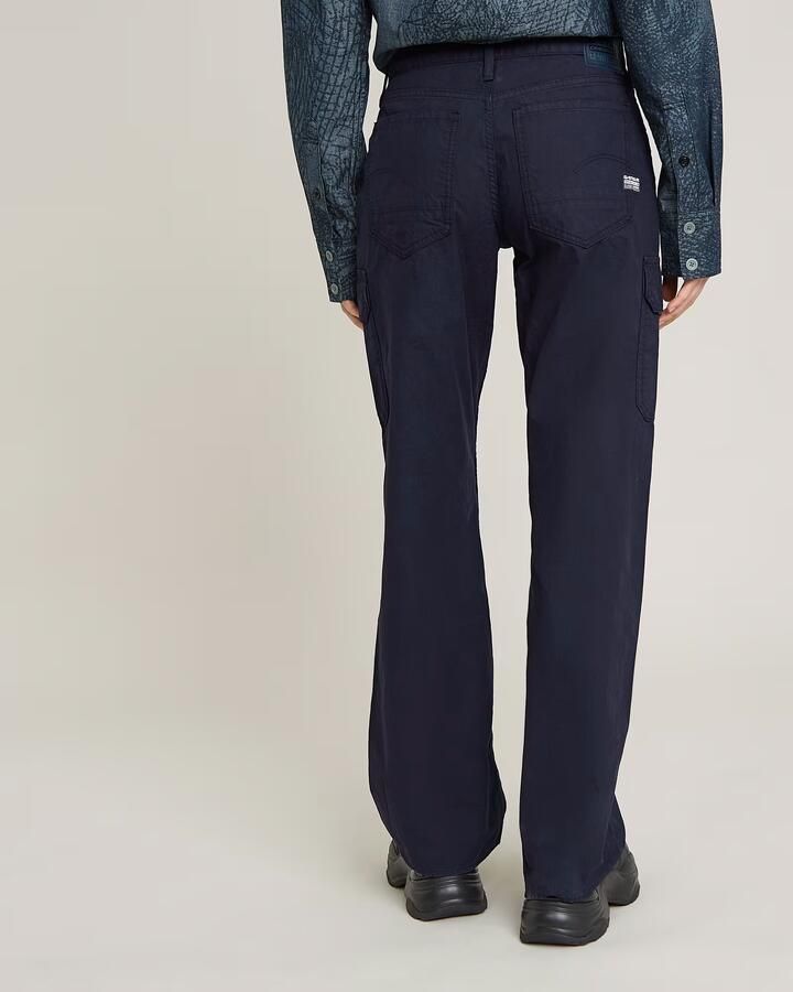 G-Star RAW Judee Cargo Broek Donkerblauw Dames - Foto 7