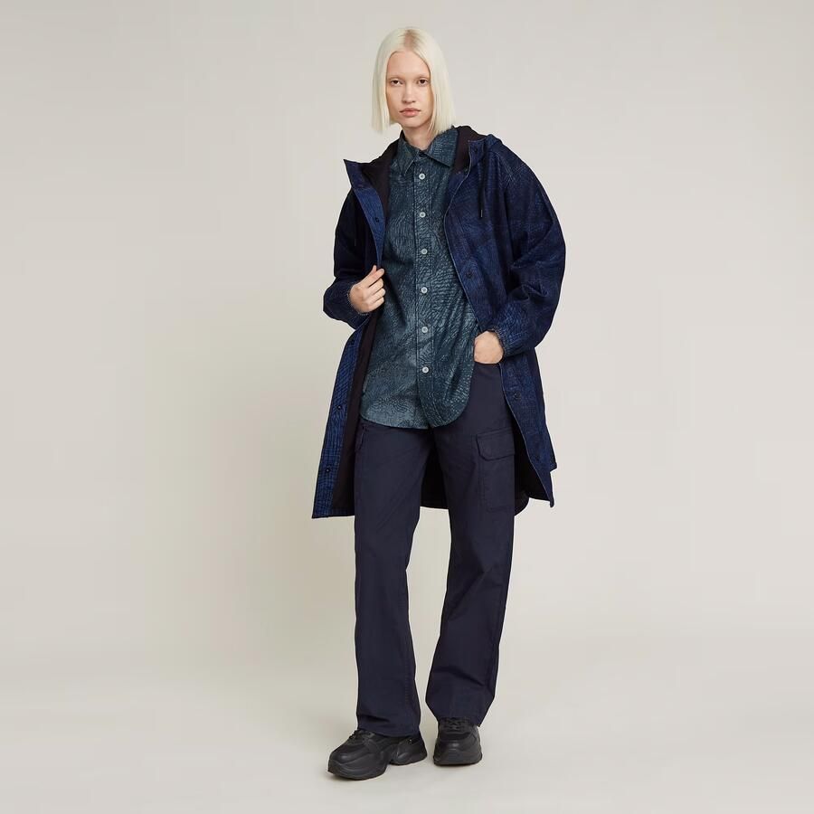 G-Star RAW Judee Cargo Broek Donkerblauw Dames - Foto 2