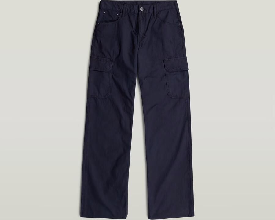 G-Star RAW Judee Cargo Broek Donkerblauw Dames - Foto 6