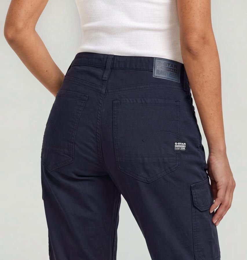G-Star RAW Judee Cargo Broek Donkerblauw Dames - Foto 6