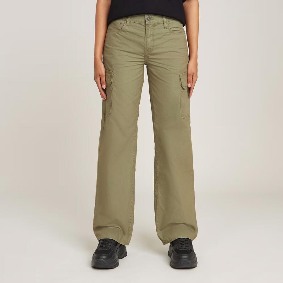 G-Star RAW Judee Cargo Broek Groen Dames - Foto 7