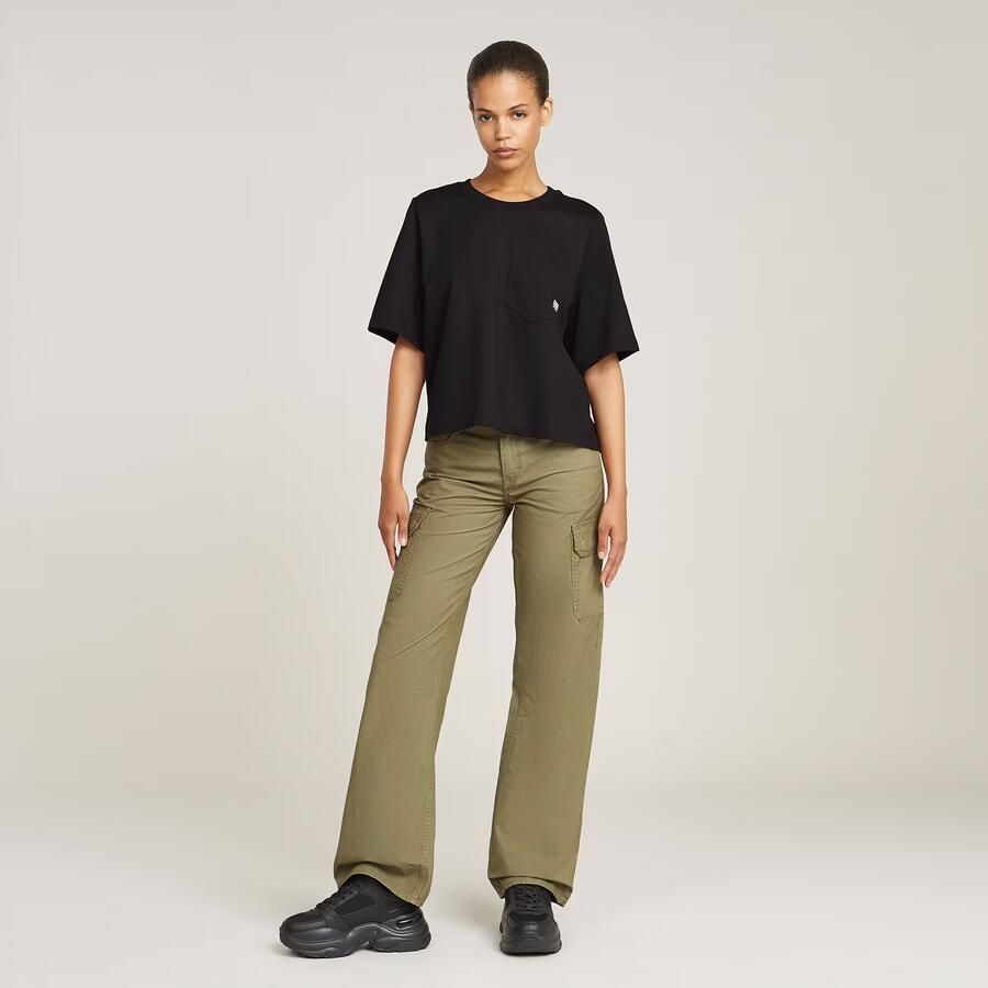 G-Star RAW Judee Cargo Broek Groen Dames - Foto 2