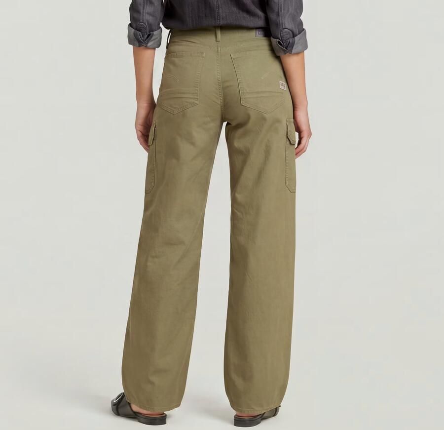 G-Star RAW Judee Cargo Broek Groen Dames - Foto 5