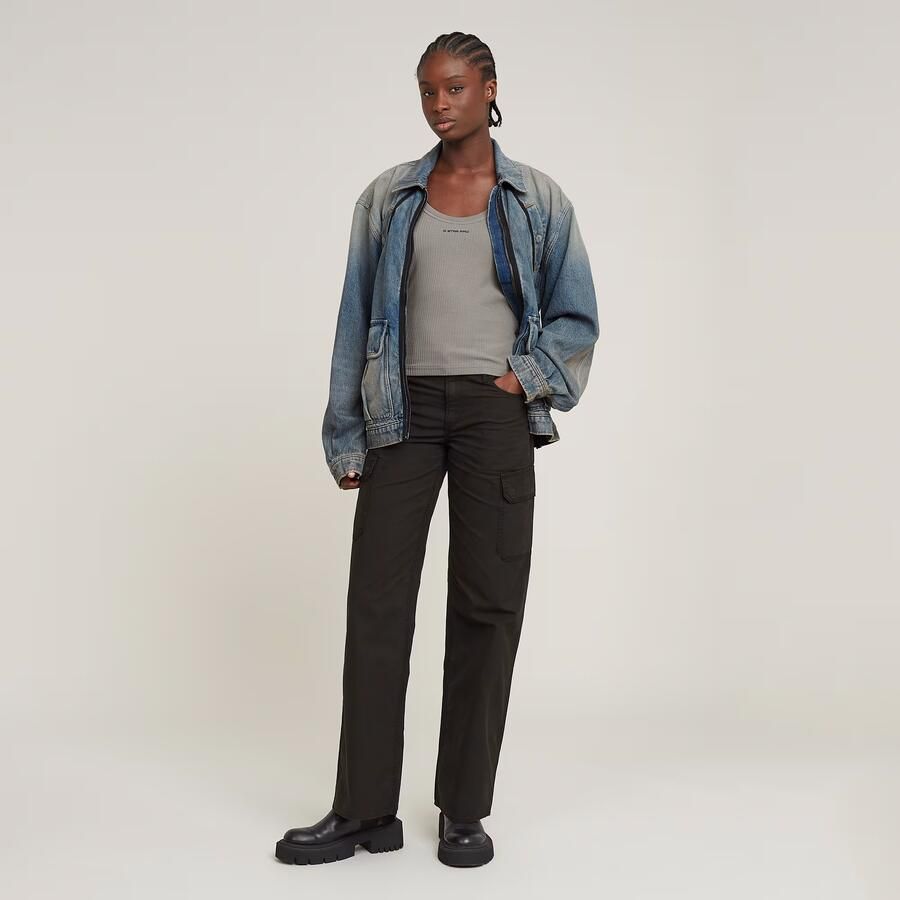 G-Star RAW Five-pocketsbroek Judee Cargo met opgestikte zakken - Foto 4