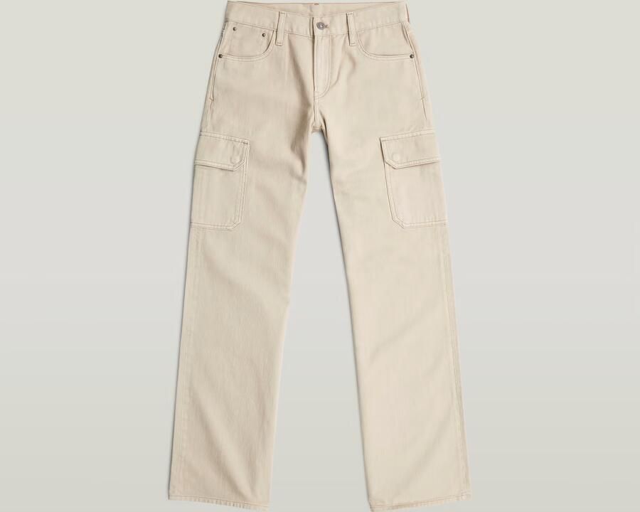 G-Star RAW Judee Cargobroek Beige Dames - Foto 9