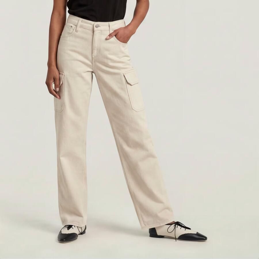 G-Star RAW Judee Cargobroek Beige Dames - Foto 6