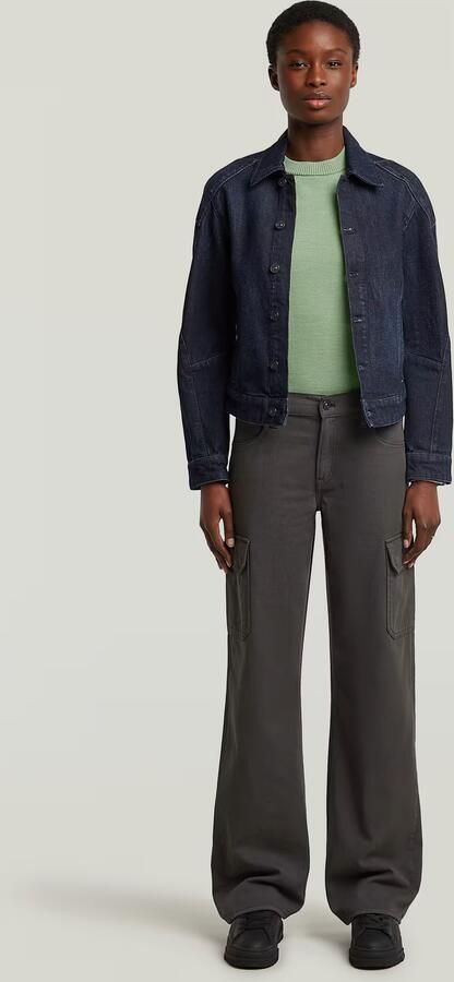 G-Star RAW Judee Cargobroek Grijs Dames - Foto 7