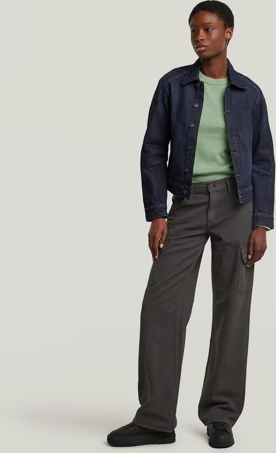 G-Star RAW Judee Cargobroek Grijs Dames - Foto 5