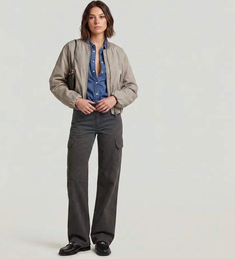 G-Star RAW Judee Cargobroek Grijs Dames - Foto 5