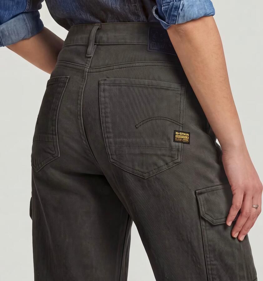 G-Star RAW Judee Cargobroek Grijs Dames - Foto 4