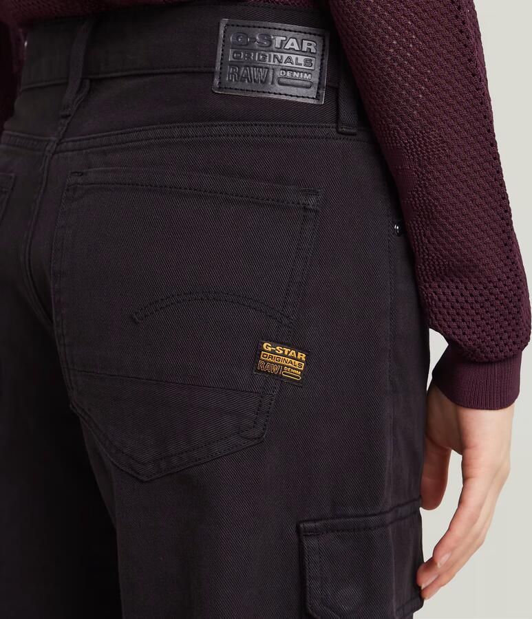 G-Star RAW Judee Cargobroek Zwart Dames - Foto 4