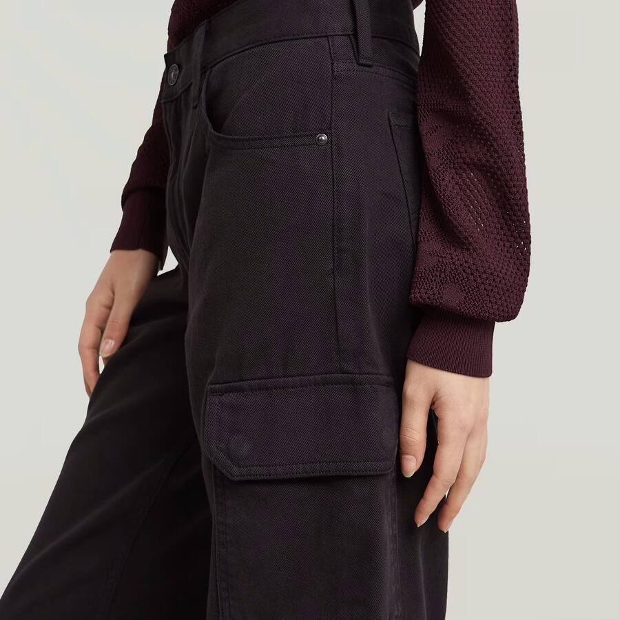 G-Star RAW Judee Cargobroek Zwart Dames - Foto 2