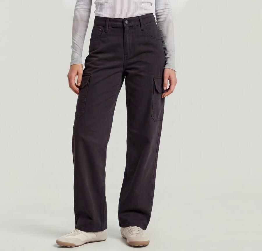 G-Star RAW Judee Cargobroek Zwart Dames - Foto 3