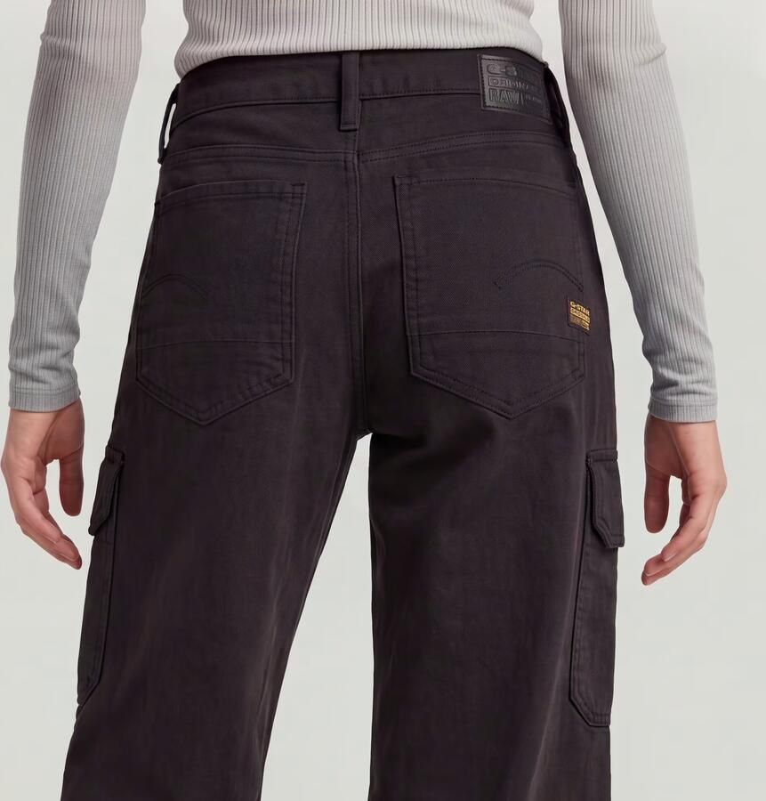 G-Star RAW Judee Cargobroek Zwart Dames - Foto 4