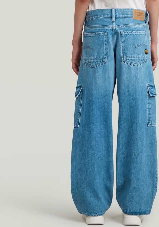 G-Star RAW Judee Cargojeans Meisjes Midden blauw meisjes - Foto 4