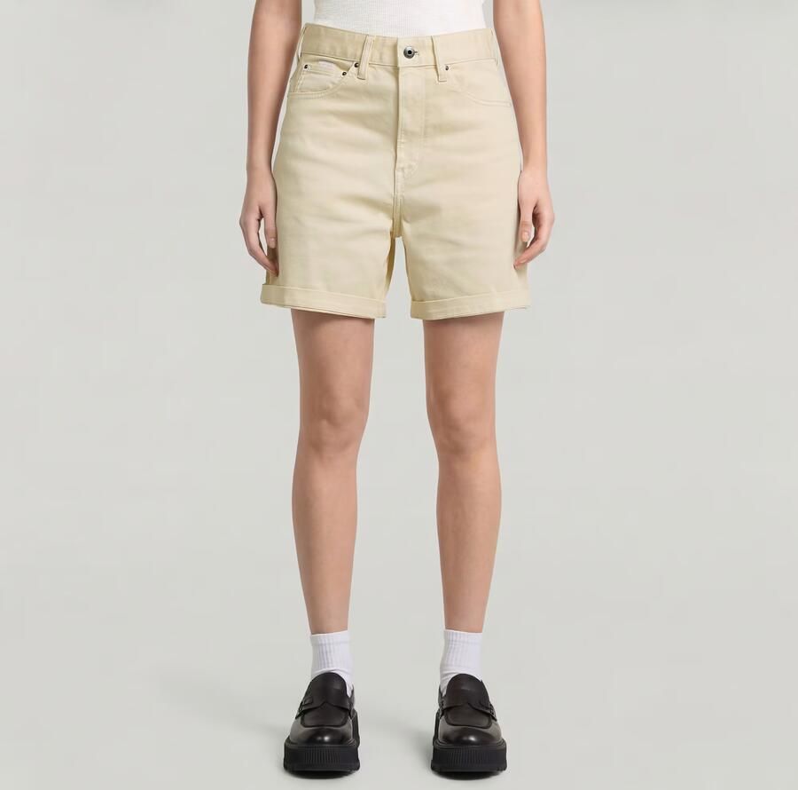 G-Star RAW Judee Clean Edge Short Wit Dames - Foto 2