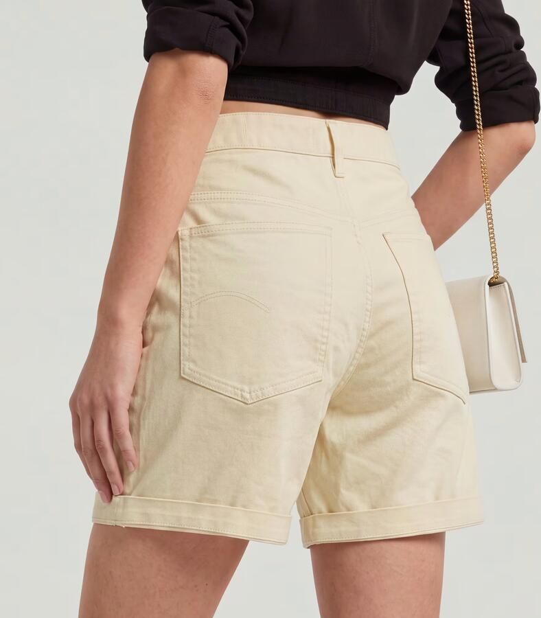 G-Star RAW Judee Clean Edge Short Wit Dames - Foto 4