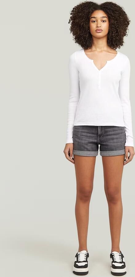 G-Star RAW Judee Denim Short Grijs Dames - Foto 6