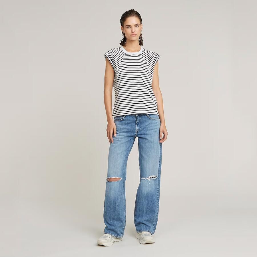 G-Star RAW Judee Loose Jeans Midden blauw Dames