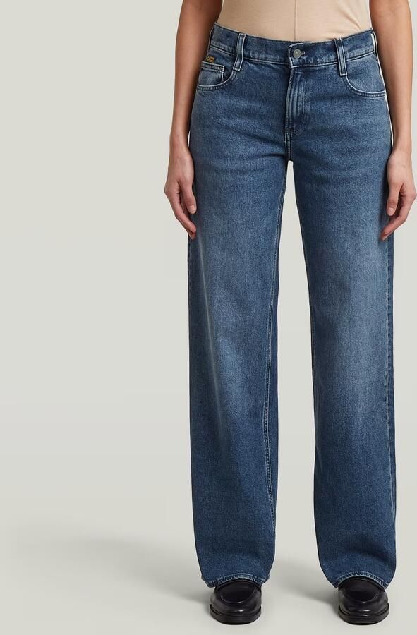 G-Star RAW Judee Loose Jeans Midden blauw Dames