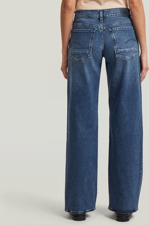 G-Star RAW Judee Loose Jeans Midden blauw Dames - Foto 5