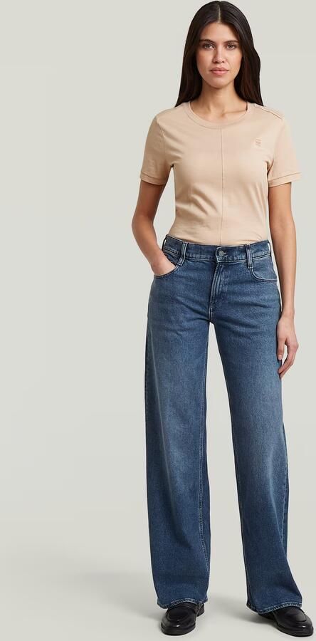 G-Star RAW Judee Loose Jeans Midden blauw Dames - Foto 6