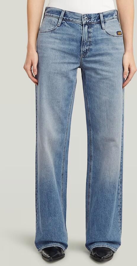 G-Star RAW Judee Loose Jeans Midden blauw Dames - Foto 4