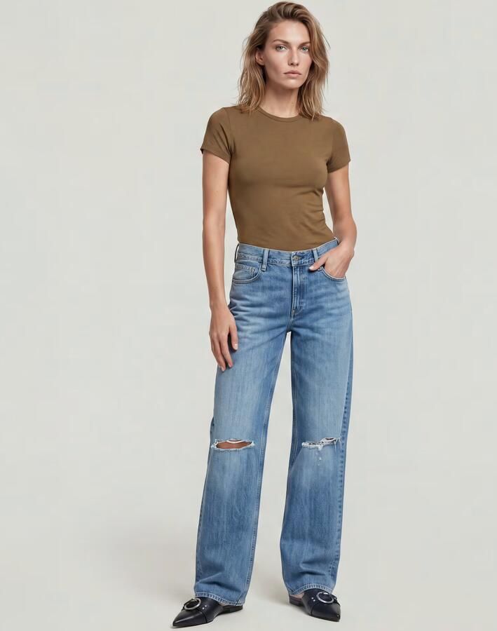 G-Star RAW Judee Loose Jeans Midden blauw Dames - Foto 5