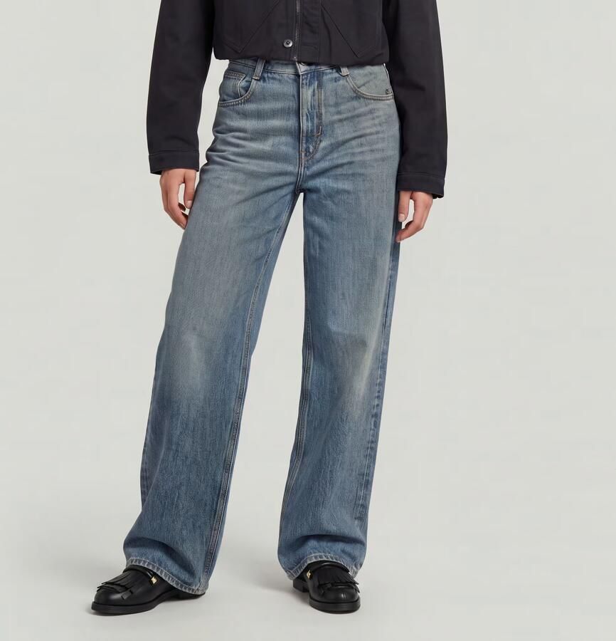 G-Star RAW Judee Loose Jeans Midden blauw Dames