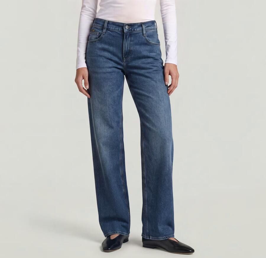 G-Star RAW Judee Loose Jeans Midden blauw Dames - Foto 5