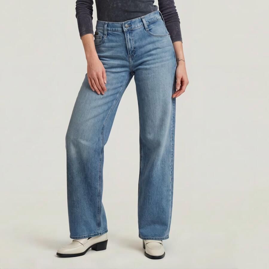 G-Star RAW Judee Loose Jeans Midden blauw Dames - Foto 3